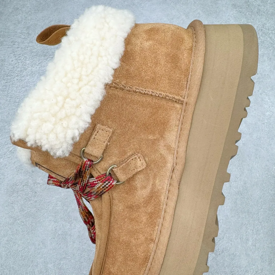 Pick up locally💰600 UGG 3954 Fukala autumn and winter sheepskin and fur integrated snow boots. All shoes are made from ZP. Longfeng A-grade Australian imported sheepskin and fur integrated women's boots. Brand OEM production line. Fully follow the ZP process. OEM original pattern maker. Adhering to the principle of no original shoes and no development selection. Pay attention to every detail. The most authentic version on the market. TREADLITE "Light Wing" technology outsole. Lightweight/durable/flexible/pile size: 35 36 37 38 39 40 Coding: by3936040